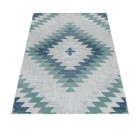 Outdoor Teppich BAHAMA Blau 80 x 250 cm
