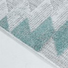 Outdoor Teppich BAHAMA Blau 80 x 250 cm