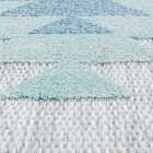 Outdoor Teppich BAHAMA Blau 80 x 250 cm