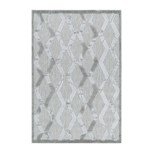 Outdoor Teppich BAHAMA Grau 80 x 250 cm