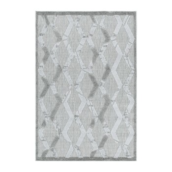 Outdoor Teppich BAHAMA Grau 80 x 250 cm