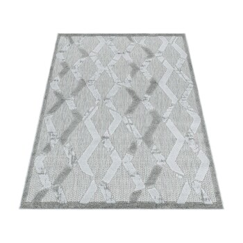 Outdoor Teppich BAHAMA Grau 80 x 250 cm