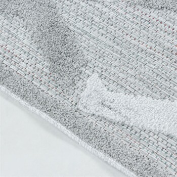 Outdoor Teppich BAHAMA Grau 80 x 250 cm