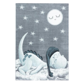 Kinder Teppich BAMBI Blau 160 cm x 230 cm