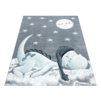 Kinder Teppich BAMBI Blau 200 cm x 290 cm