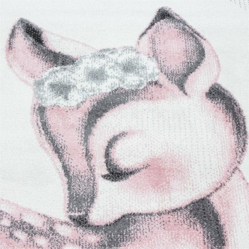 Kinder Teppich BAMBI Pink 200 cm x 290 cm