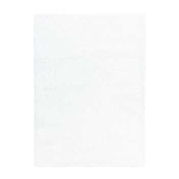 Hochflor Teppich BRILLIANT Weiß 160 cm x 230 cm