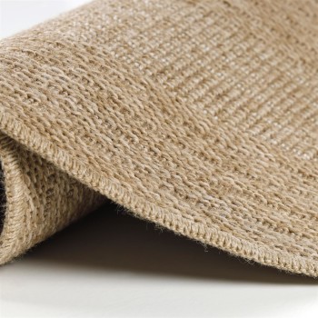 Outdoor Teppich COMILLA Beige 160 cm Rund