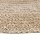 Outdoor Teppich COMILLA Beige 200 cm Rund