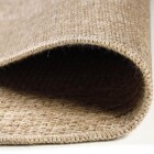 Outdoor Teppich COMILLA Beige 200 cm Rund