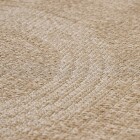Outdoor Teppich COMILLA Beige 200 cm Rund