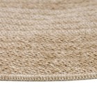 Outdoor Teppich COMILLA Beige 80 cm Rund