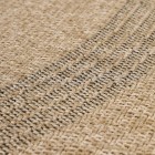 Outdoor Teppich COMILLA Schwarz 80 cm Rund
