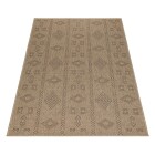 Outdoor Teppich DHAKA Schwarz 140 x 200 cm