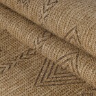 Outdoor Teppich DHAKA Schwarz 140 x 200 cm