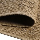 Outdoor Teppich DHAKA Schwarz 160 cm x 230 cm