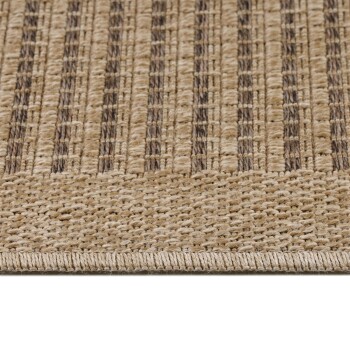 Outdoor Teppich DHAKA Schwarz 140 x 200 cm