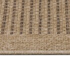 Outdoor Teppich DHAKA Schwarz 140 x 200 cm