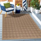 Outdoor Teppich DHAKA Schwarz 140 x 200 cm