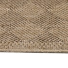 Outdoor Teppich DHAKA Schwarz 280 x 370 cm
