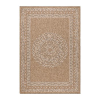 Outdoor Teppich DHAKA Beige 120 cm x 170 cm