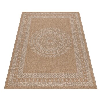 Outdoor Teppich DHAKA Beige 120 cm x 170 cm