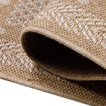 Outdoor Teppich DHAKA Beige 120 cm x 170 cm