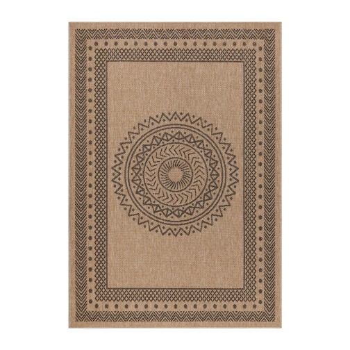 Outdoor Teppich DHAKA Schwarz 120 cm x 170 cm