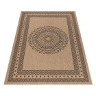 Outdoor Teppich DHAKA Schwarz 120 cm x 170 cm