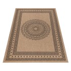Outdoor Teppich DHAKA Schwarz 200 cm x 290 cm