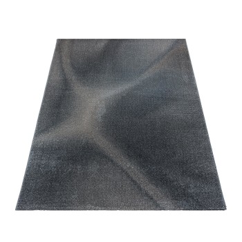 Kurzflor Teppich EFOR Braun 140 x 200 cm