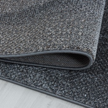 Kurzflor Teppich EFOR Braun 140 x 200 cm