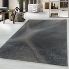 Kurzflor Teppich EFOR Braun 140 x 200 cm