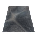 Kurzflor Teppich EFOR Braun 140 x 200 cm