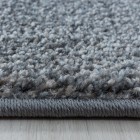 Kurzflor Teppich EFOR Braun 140 x 200 cm
