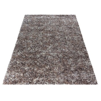 Hochflor Teppich ENJOY Beige 80 x 150 cm