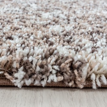 Hochflor Teppich ENJOY Beige 280 x 370 cm
