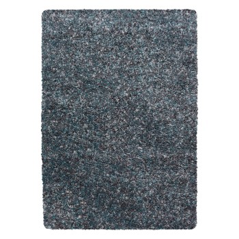 Hochflor Teppich ENJOY Blau 120 cm x 170 cm