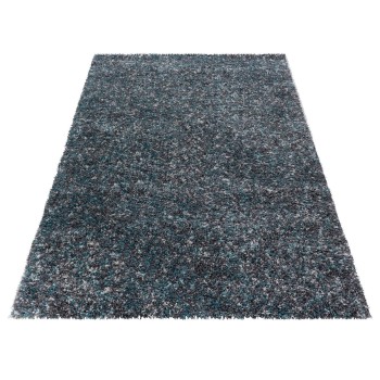 Hochflor Teppich ENJOY Blau 120 cm x 170 cm