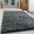 Hochflor Teppich ENJOY Blau 120 cm x 170 cm