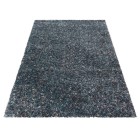 Hochflor Teppich ENJOY Blau 120 cm x 170 cm
