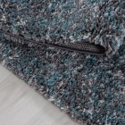 Hochflor Teppich ENJOY Blau 120 cm x 170 cm