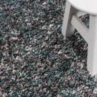 Hochflor Teppich ENJOY Blau 120 cm x 170 cm