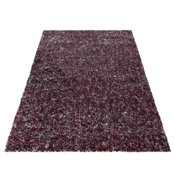 Hochflor Teppich ENJOY Rot 120 cm x 170 cm