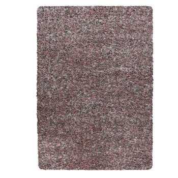 Hochflor Teppich ENJOY Rosa 120 cm x 170 cm