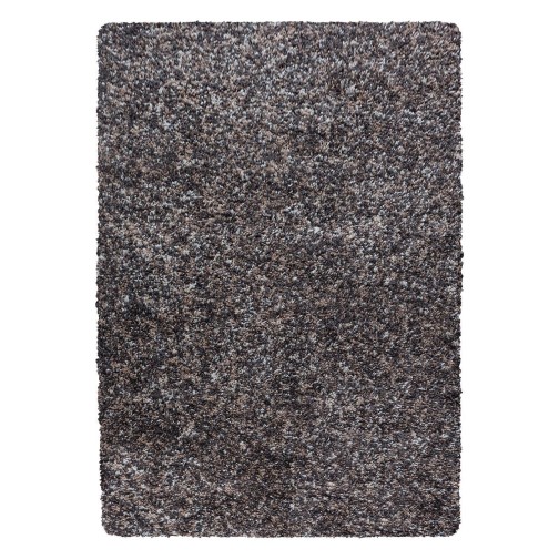 Hochflor Teppich ENJOY Taupe 60 x 110 cm