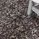 Hochflor Teppich ENJOY Taupe 60 x 110 cm