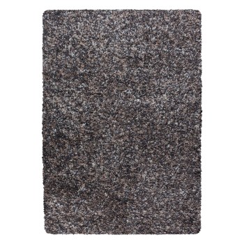 Hochflor Teppich ENJOY Taupe 140 x 200 cm
