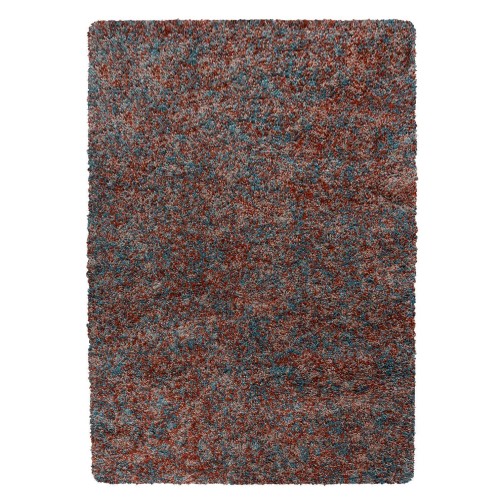 Hochflor Teppich ENJOY Terrakotta 80 x 150 cm