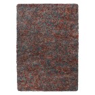 Hochflor Teppich ENJOY Terrakotta 80 x 150 cm